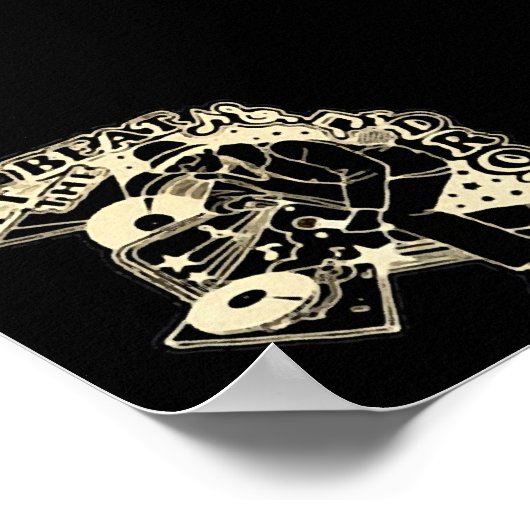 laat vallen poster (Hoek)