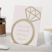 Laat vallen Uw Ontvankelijke Kaart hier Teken voor Reclamebord Met Voetstuk (Insitu)