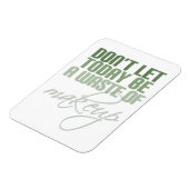 Laat vandaag geen verkwisting van make-up zijn magneet (Linkerzijde)