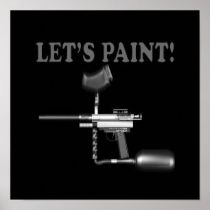 Laat verven 3 poster