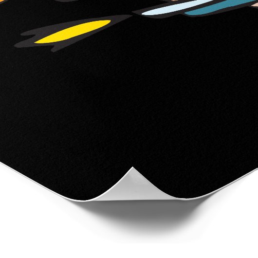 Laat verven poster (Hoek)