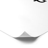 Laat Voedsel Uw Geneeskunde zijn Uw Voedsel Poster (Hoek)