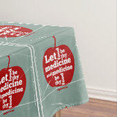 Laat voedsel worden door medicijn Hippocrates quot Tafelkleed (Voorbeeld)