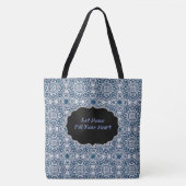 Laat vrede uw hart Tas vullen (Voorkant)