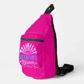 Laat vriendelijkheid bloeien. sling bag (Rechterhoek)