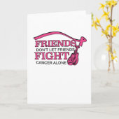 Laat vrienden niet alleen de kankerbestrijding ond kaart (Gele Bloem)