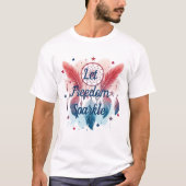 Laat vrijheid de Dreamcatcher sprankelen T-shirt (Voorkant)