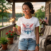 Laat vrijheid de Dreamcatcher sprankelen T-shirt