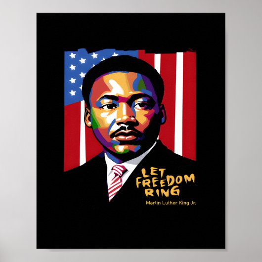 Laat vrijheid een grappig citaat luiden poster (Voorkant)