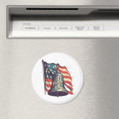 Laat vrijheid een grappige luiaard klinken magneet (Insitu (Vaatwasser))