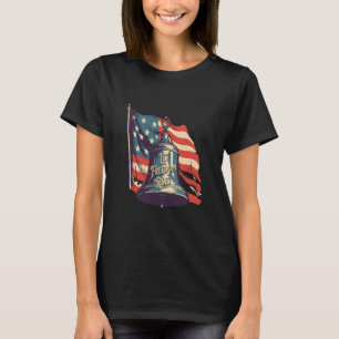 Laat vrijheid een grappige luiaard klinken t-shirt