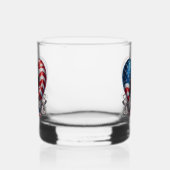 Laat Vrijheid Klinken Adelaarsharten Whisky Glas (Links)