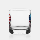 Laat Vrijheid Klinken Adelaarsharten Whisky Glas (Rechts)
