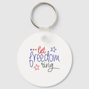 Laat vrijheid klinken - Cool USA Independence Day Sleutelhanger