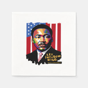 Laat vrijheid klinken, MLK Quote, Black History Servet