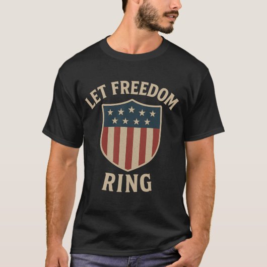 Laat Vrijheid Klinken T-shirt (Voorkant)