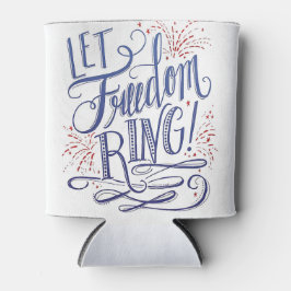 Laat vrijheid Ring Blikjeskoeler