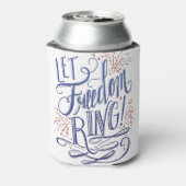 Laat vrijheid Ring Blikjeskoeler (Blikje Achterkant)