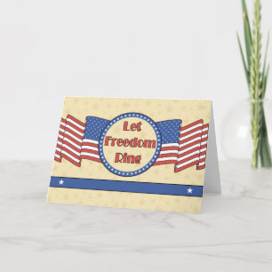 Laat vrijheid Ring Kaart