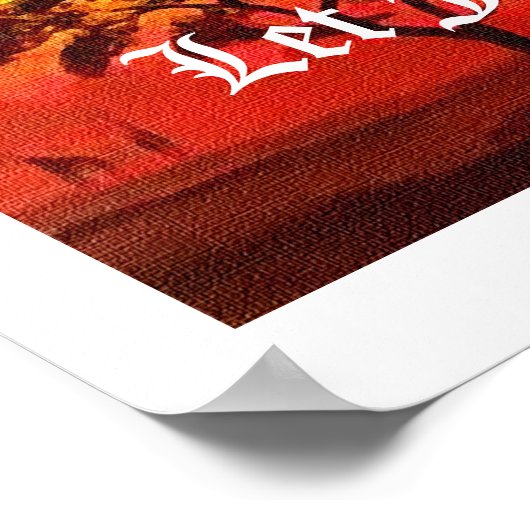 Laat vrijheid Ring Poster (Hoek)