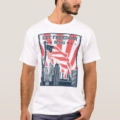Laat vrijheid Ring T-shirt (Voorkant)