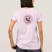 Laat vrouwen T-shirt leiden (Achterkant)