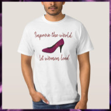 Laat vrouwen T-shirt leiden
