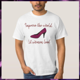 Laat vrouwen T-shirt leiden