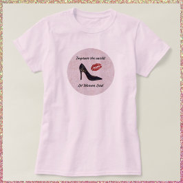 Laat vrouwen T-shirt leiden