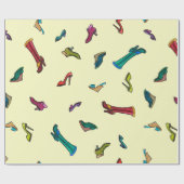 Laat waterverf naadloos patroon zien cadeaupapier (Vlak)