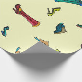 Laat waterverf naadloos patroon zien cadeaupapier (Hoek)