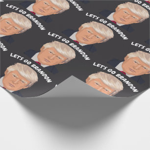 LAA'T WE BRANDON DOEN DONALD TRUMP ELKE GELEGENHEI CADEAUPAPIER