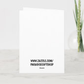 LAA'T WE BRANDON! TRUMP KERSTKAARTEN KAART (Achterkant)