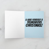 LAA'T WE BRANDON! TRUMP KERSTKAARTEN KAART (Binnen)