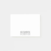 LAAT WE EEN OGENBLIK PAUZE INLASEN VOOR DE WETENSC POST-IT® NOTES (Voorkant)