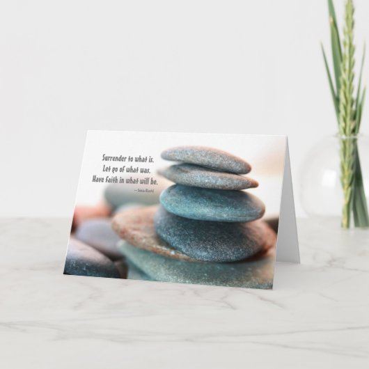 Laat Wenskaart gaan Kaart (Voorkant)