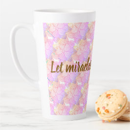 Laat Wonderen Onze Kant Uitkomen - Inspiratie Bloe Latte Mok