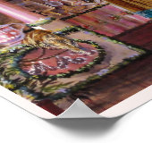 Laat ze 6 ~ Poster 16 x 12 eten (Hoek)