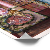 Laat ze 7 ~ Poster 16 x 12 eten (Hoek)