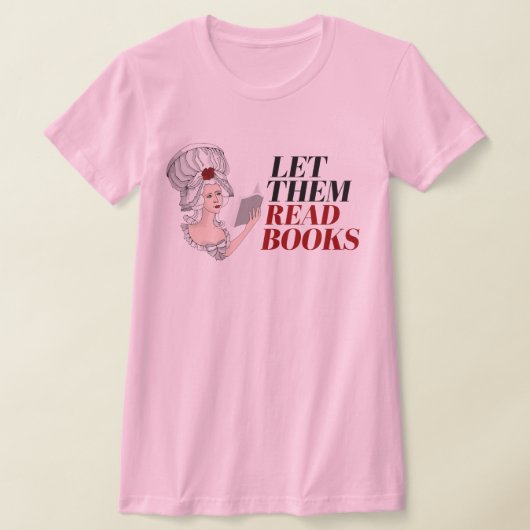 Laat ze boeken lezen t-shirt (Laagn)