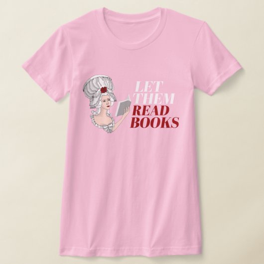 Laat ze boeken lezen t-shirt (Laagn)