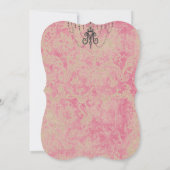 Laat ze cake eten ~  Uitnodigingen / RSVP (Achterkant)