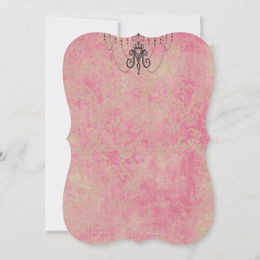 Laat ze cake eten ~  Uitnodigingen / RSVP (Achterkant)