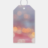 Laat ze de Birthday-feest eten Dank je wel Cadeaulabel (Achterkant)