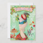 Laat ze de Eat Cake-partij eten Kaart (Achterkant)