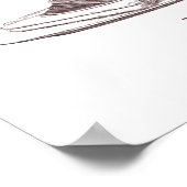 Laat ze de kake eten. Franse soep Antiek afdrukken Poster (Hoek)