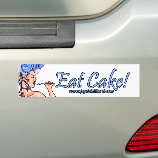 'Laat ze de mond snoeren' Bumpersticker (Op auto)