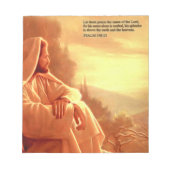 Laat ze de naam van de Heer opvoeden..Psalm:148 Notitieblok (Voorkant)