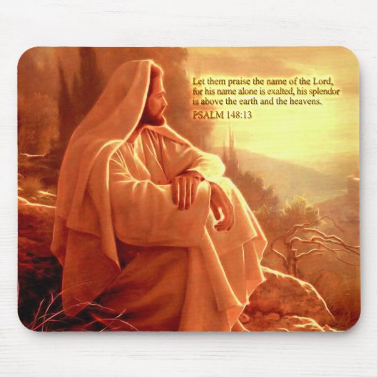 Laat ze de naam van Lord Mousepad opvoeden Muismat (Voorkant)