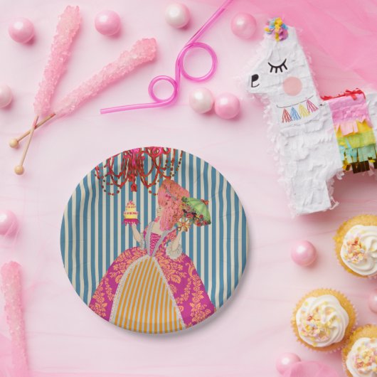 Laat ze de tepel eten (meer opties) - papieren bordje (Feest)